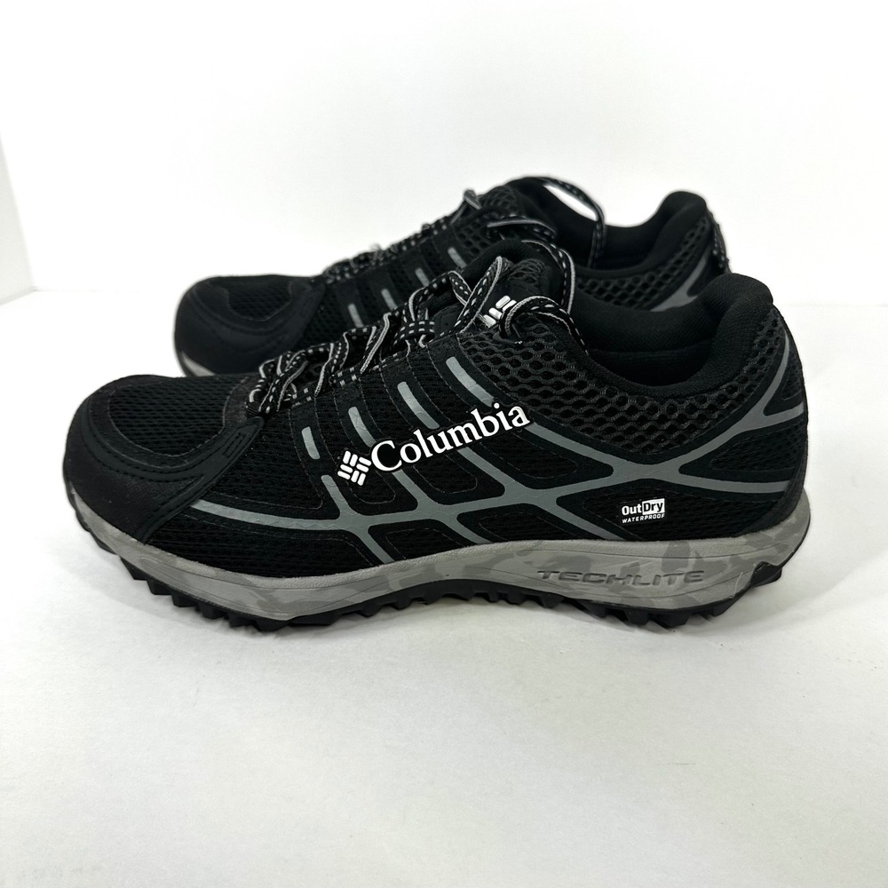 Columbia Peakfreak X2 OutDry Waterproof Trail Shoes Womens 8 Black YL1011-012